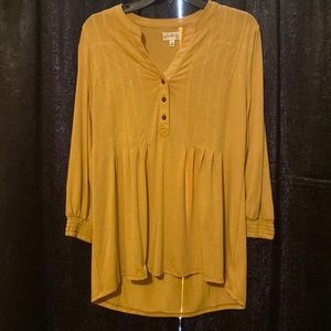 GingerGold Tunic Henley